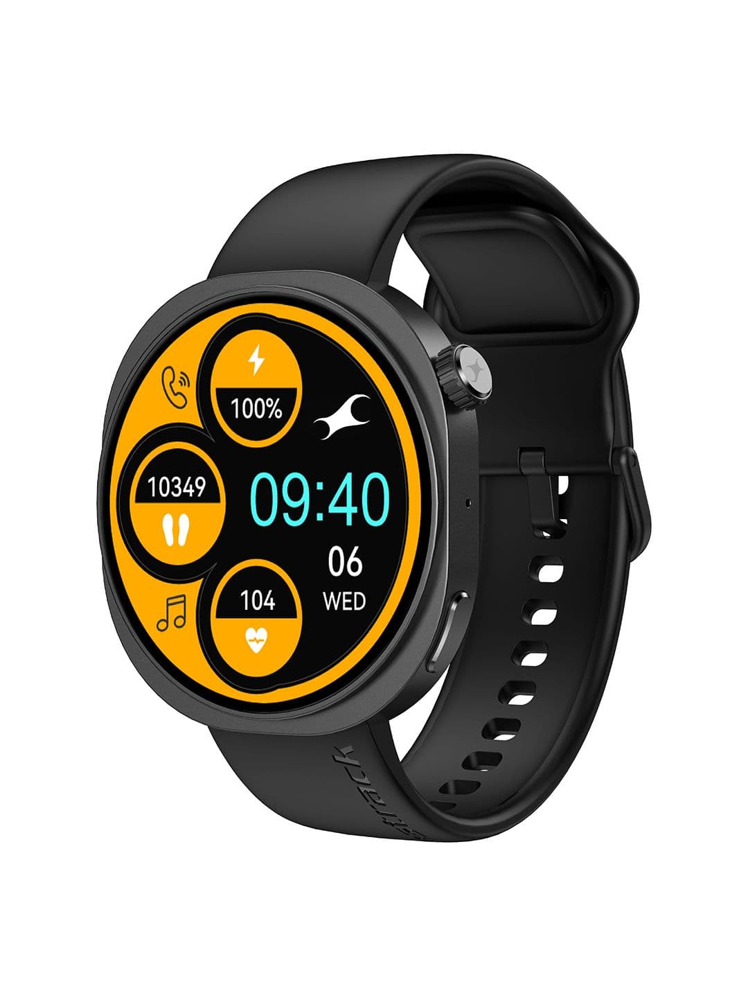 Fastrack Revoltt FR3 Pro Smartwatch with 1.43 AMOLED Display - Black - view 1