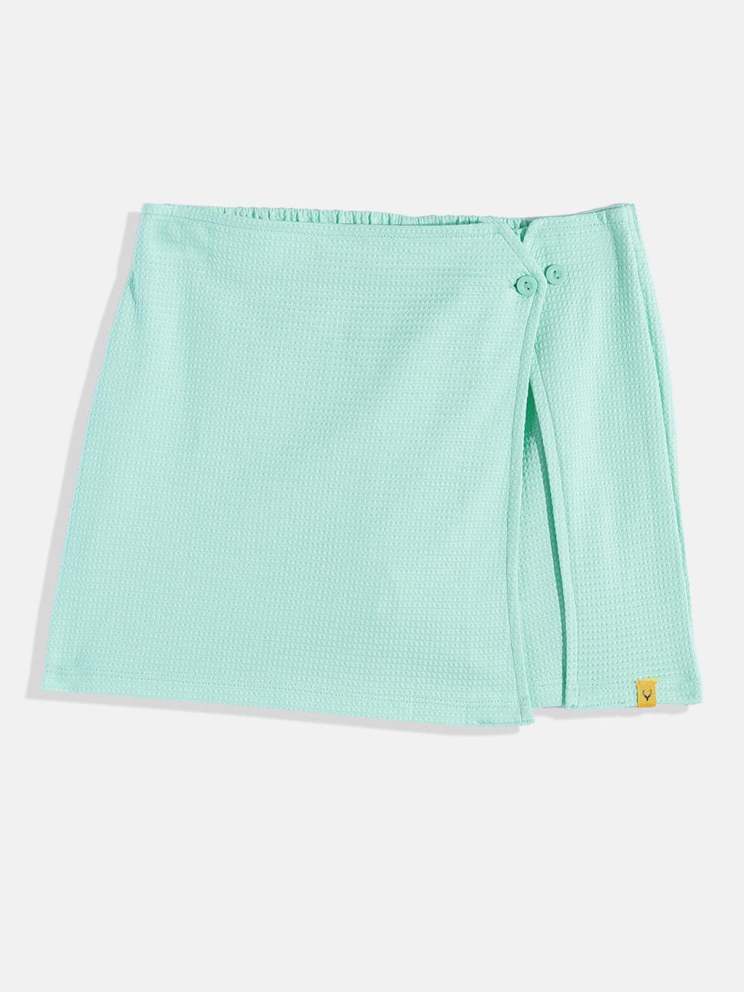 Allen Solly Junior Girls Pure Cotton Textured Mini Skorts - view 1