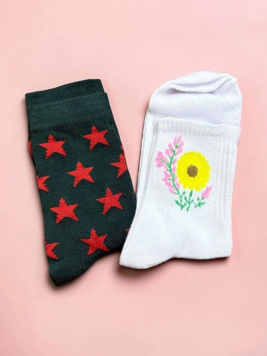 WhiteGate Men Cotton Blend Assorted Patterned Above Ankle Socks - view 1