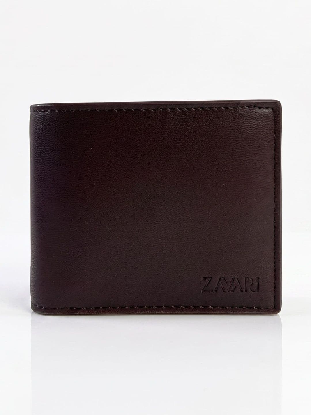 ZAVARI Rovan men's PU Sepia Wallet - view 1