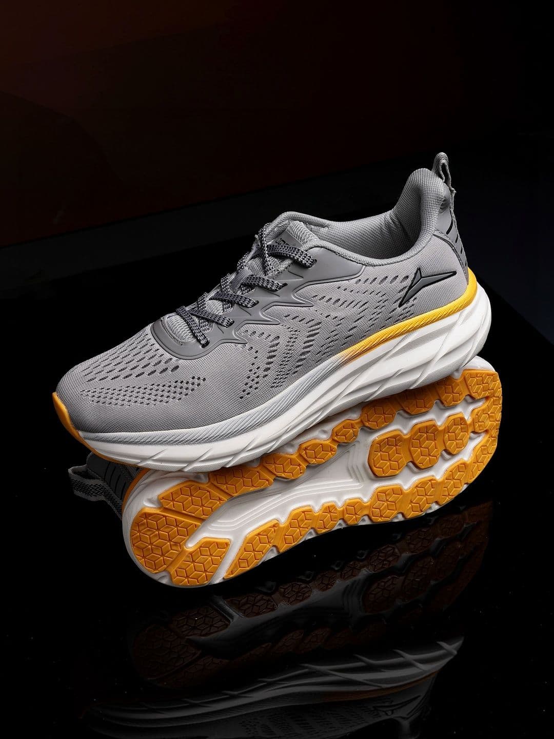 JQR Men ATLANTA Grey Running Shoes - view 1
