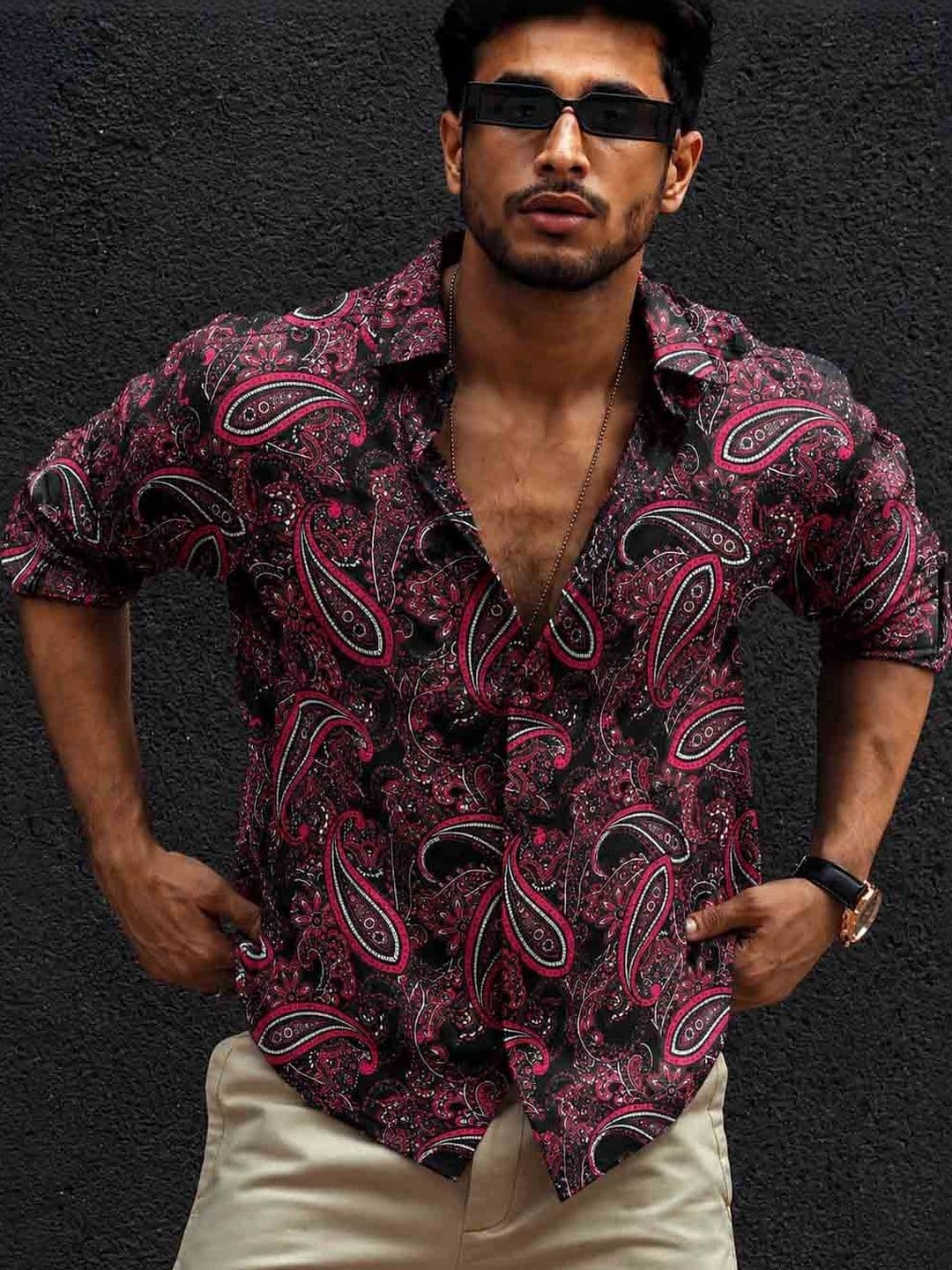 Uiriuy Men Printed Casual Shirt - view 1