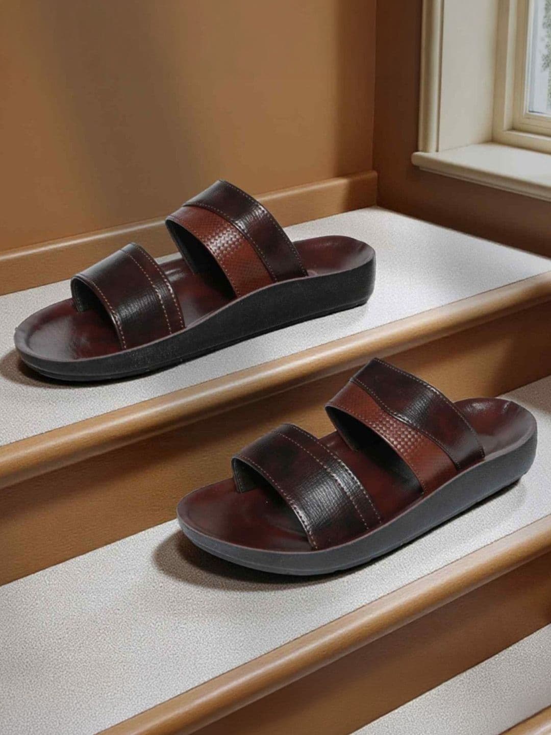 PARRY WALK Men PU Comfort Sandals - view 1
