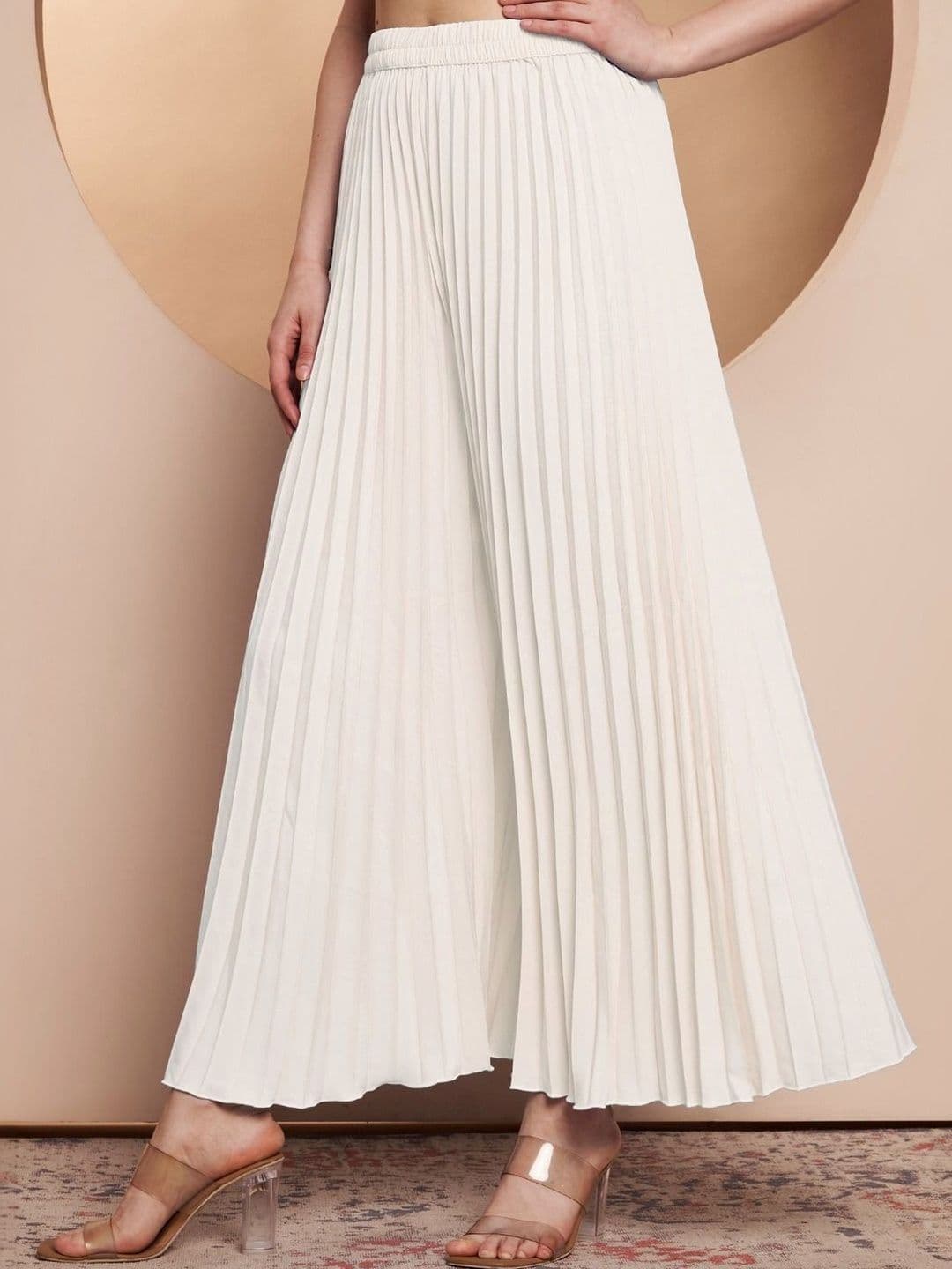 LookShine Women Flared Palazzos - view 1