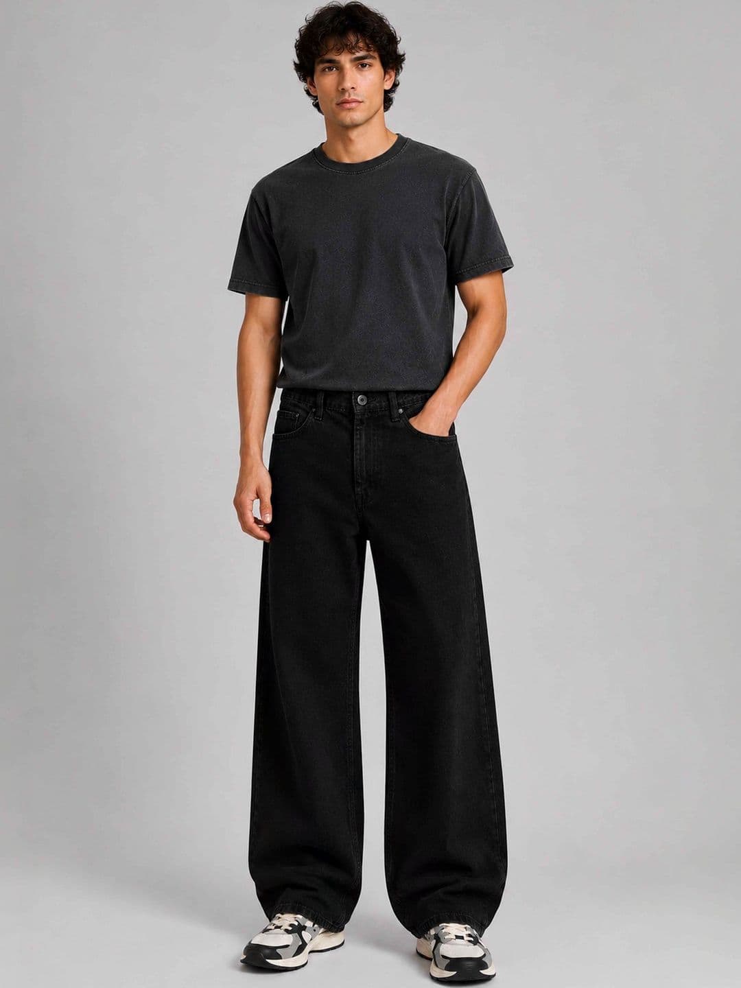 Roadster Men Comfort Regular Fit Mid-Rise Jeans