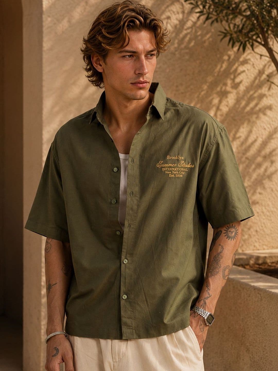 Powerlook Men Boxy Casual Shirt - view 1