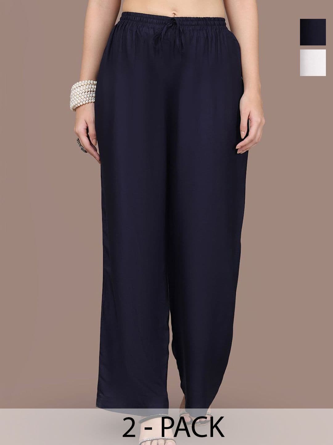 Jinfo Women 2 Ethnic Palazzos - view 1