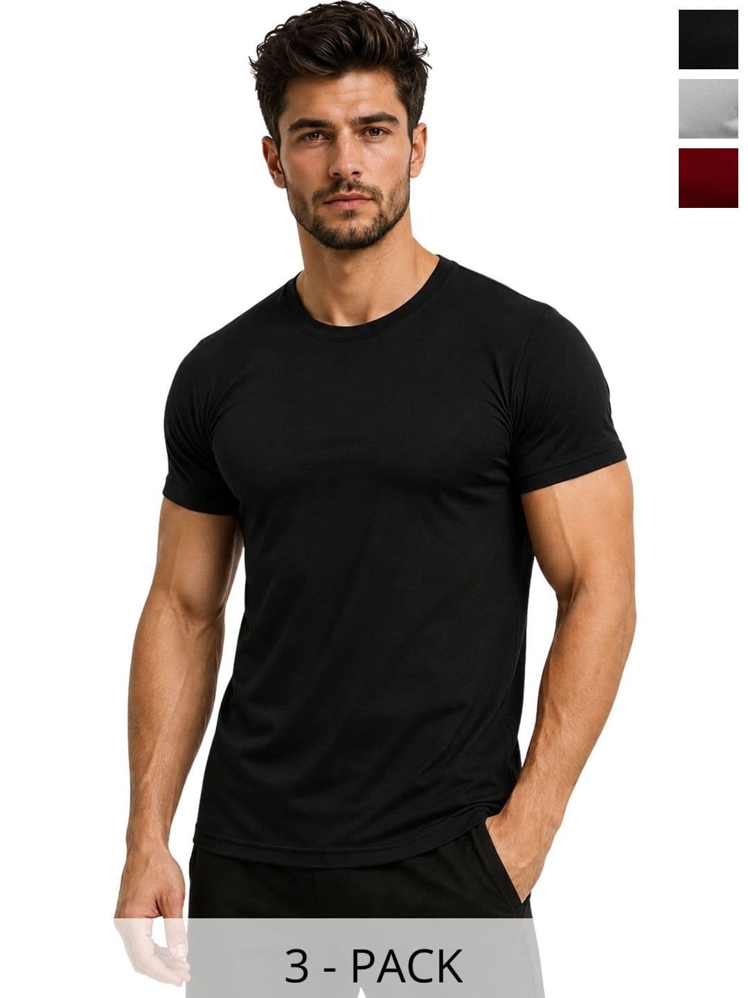 3Colors Men 3 Moisture Wicking T-shirt - view 1