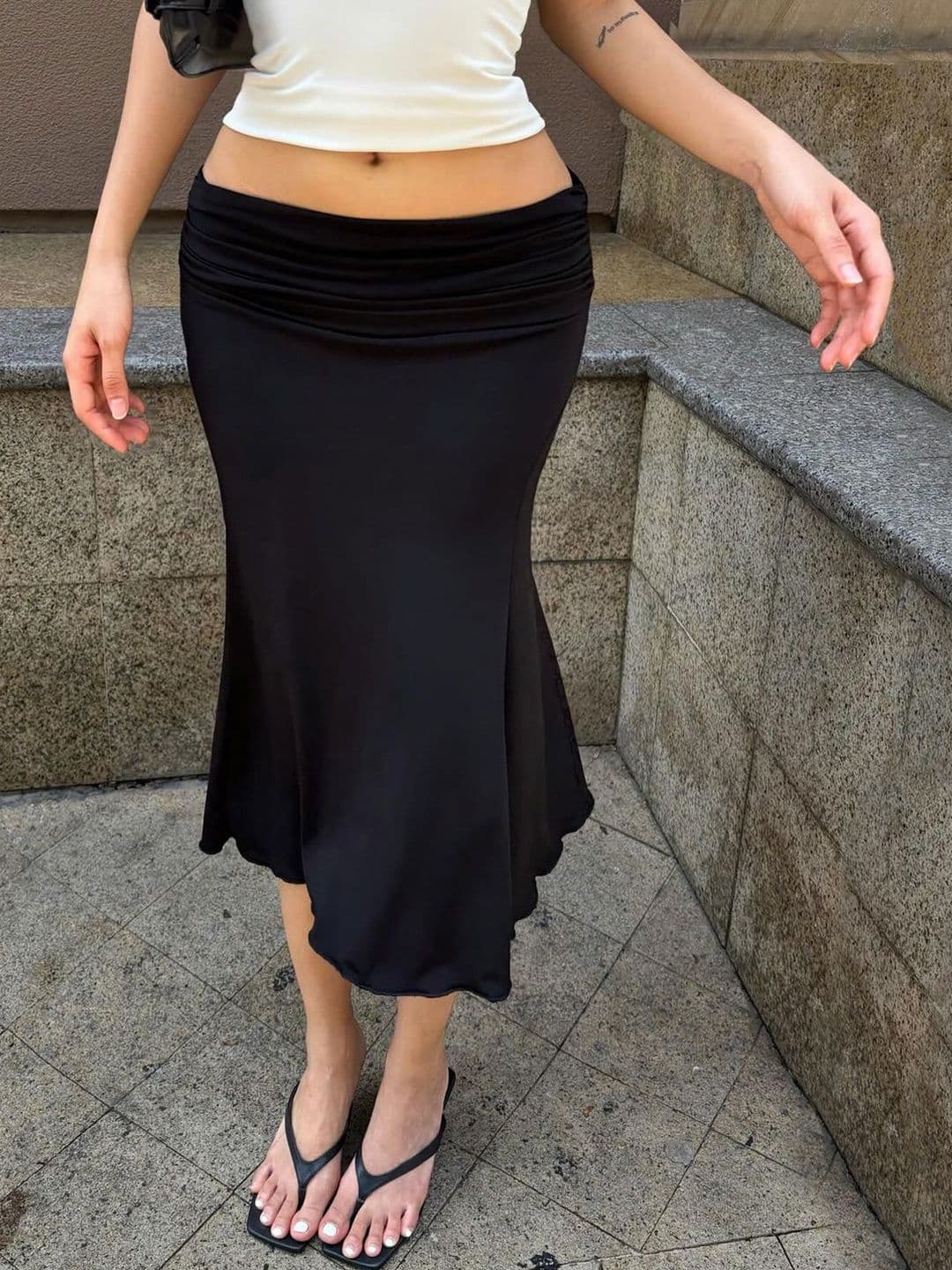 Suo Women Midi Flared Skirt - view 1