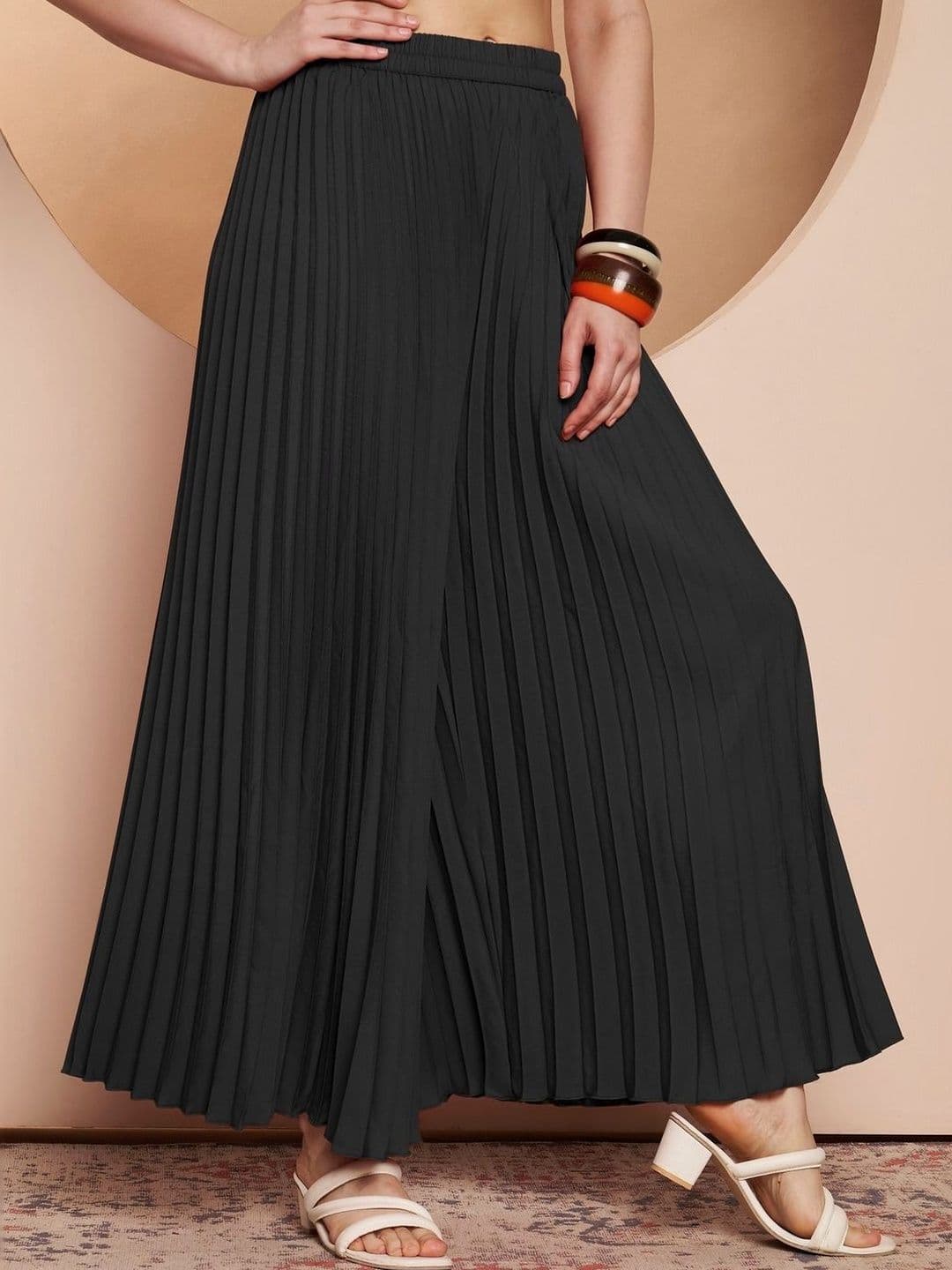 LookShine Women Flared Palazzos - view 1