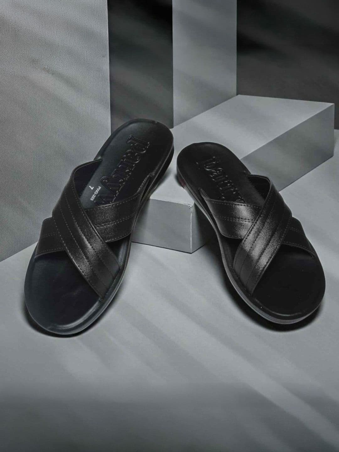 PARRY WALK Men PU Comfort Sandals - view 1
