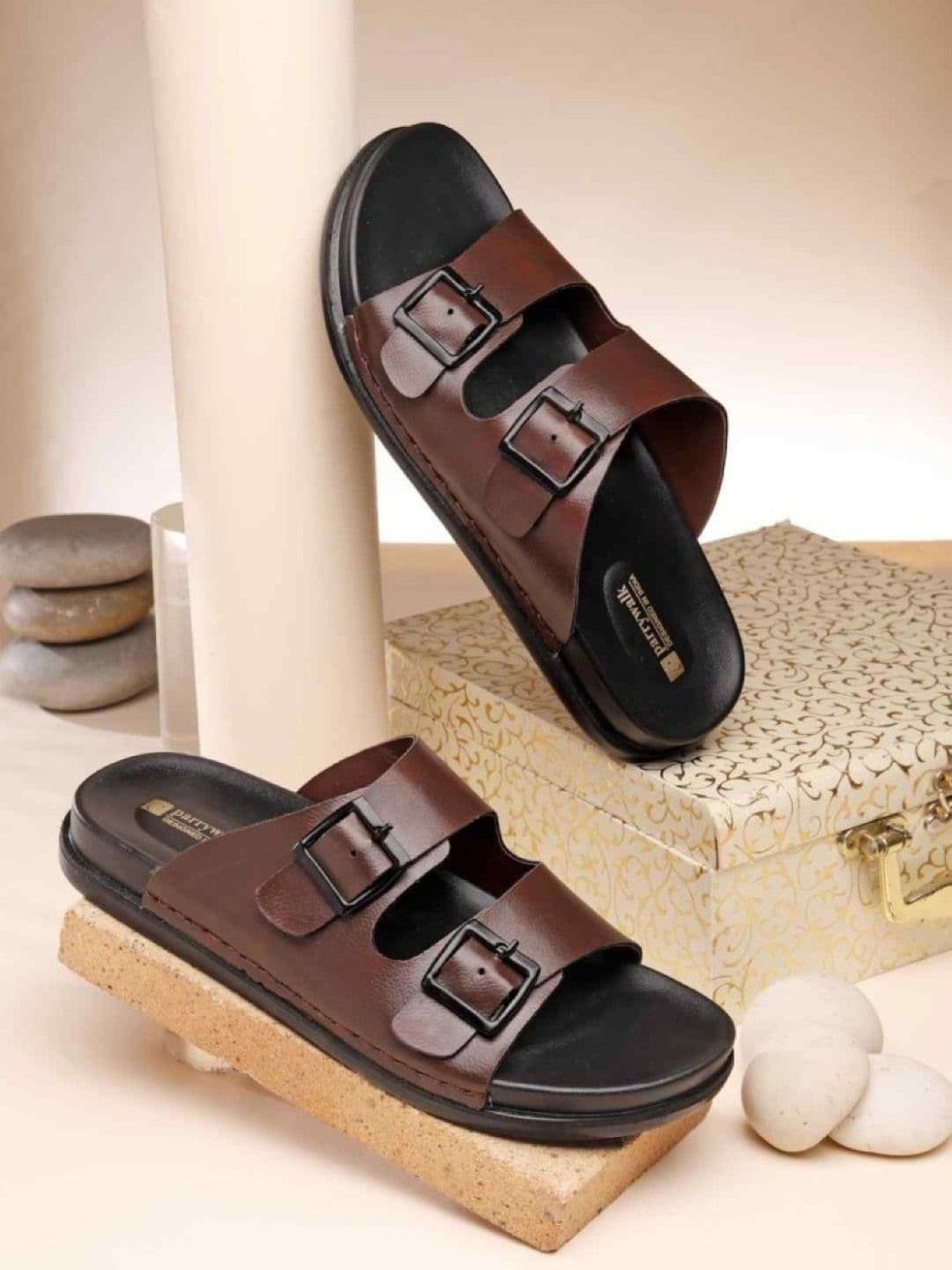 PARRY WALK Men PU Comfort Sandals - view 1