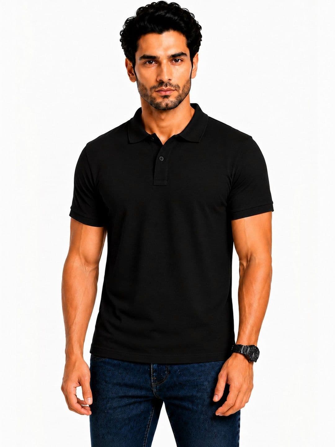 Vivaan Fab Men Polo Collar T-shirt - view 1