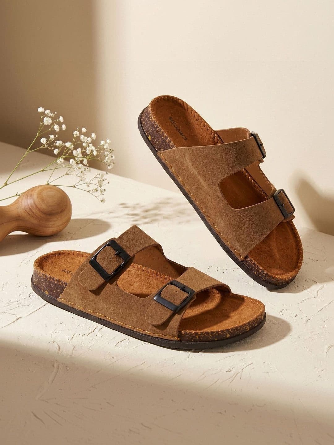 MEGANCE Men Rubber Sliders - view 1