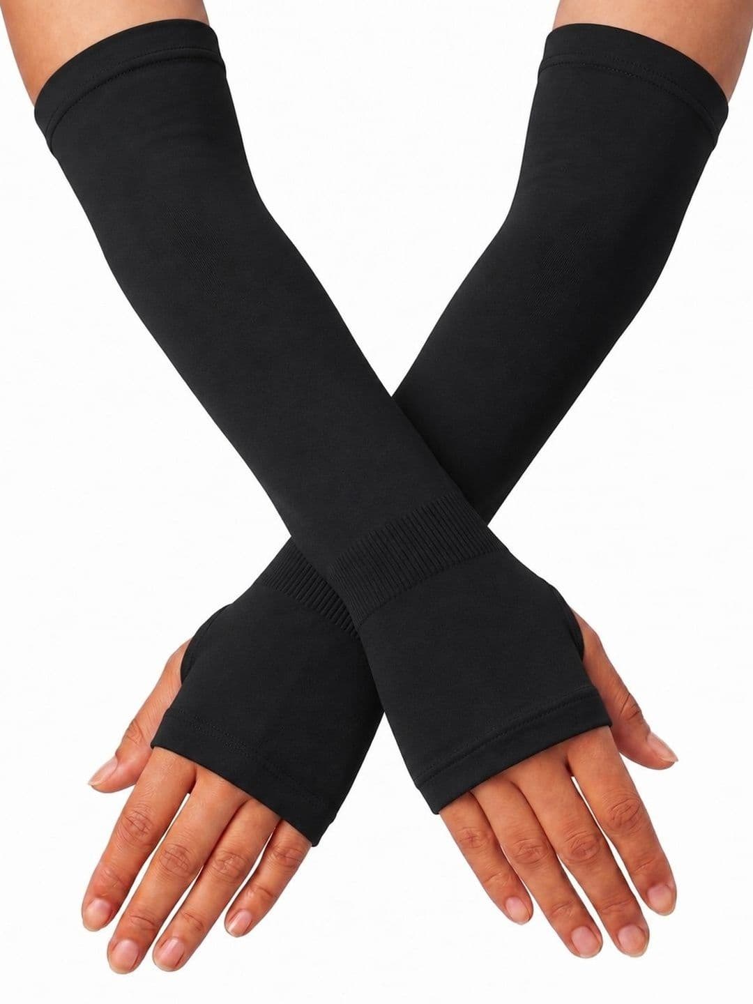 Esensuelle 7 Unisex Sun Protection Arm Sleeves Riding Gloves