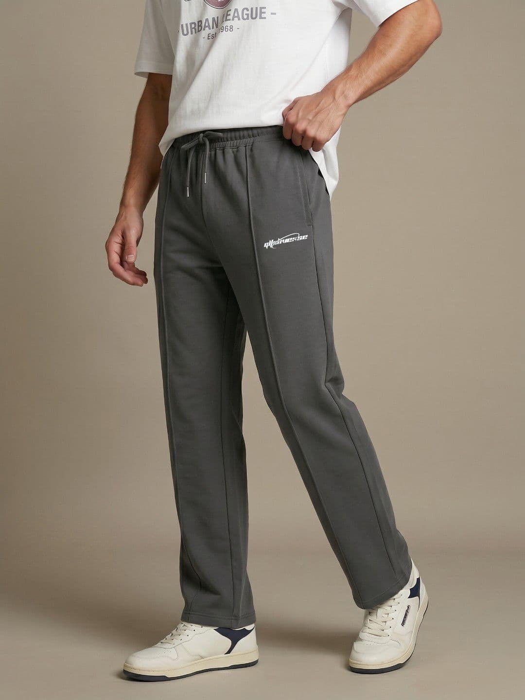 glitchez Men Straight Fit Track Pants - view 1