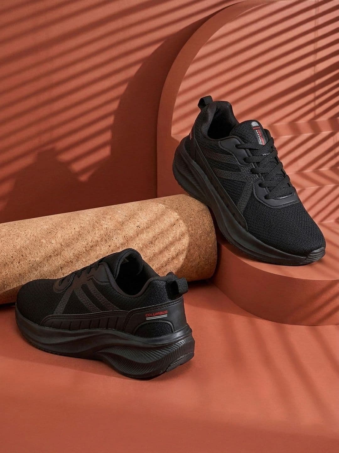 Columbus Men Mesh Running Non-Marking Shoes - view 1