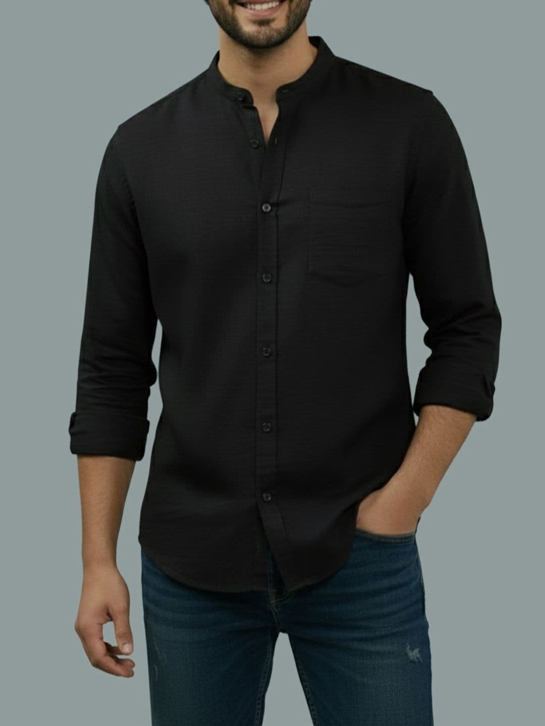 Vida Loca Men Smart Slim Fit Casual Shirt - view 1