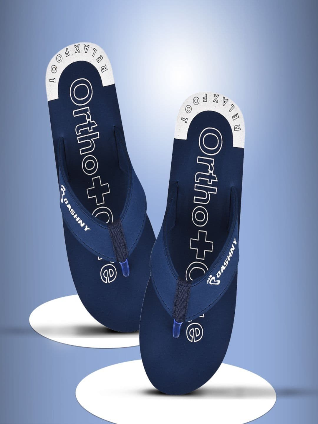DASHNY Men Printed Thong Flip-Flops - view 1