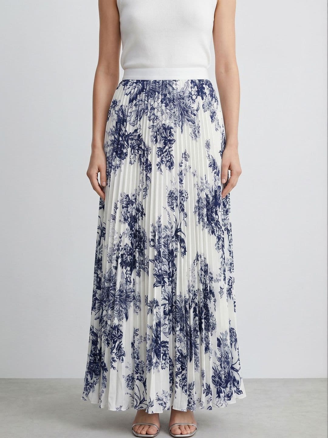 StyleCast x Revolte Women Floral Maxi A-Line Skirt - view 1
