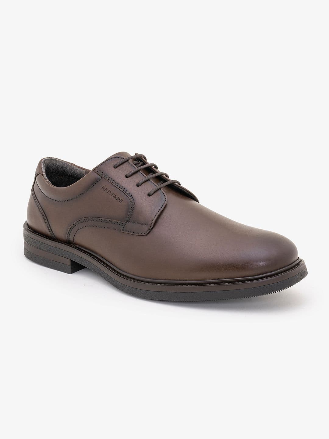 Red Tape Men Leather Round Toe Lace-Ups Formal Derbys - view 1
