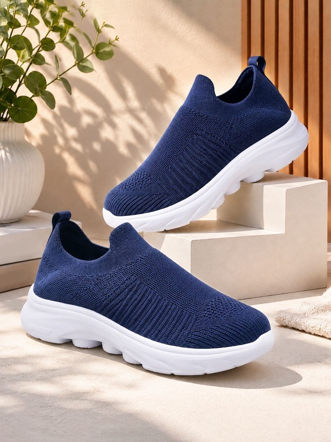 ENRIZZ Men Textile Walking Shoes - view 1