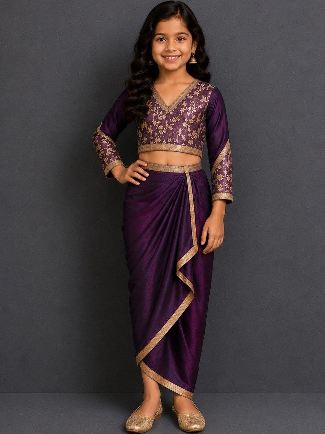 The Little Tales Girls Ready to Wear Lehenga & Blouse - view 1