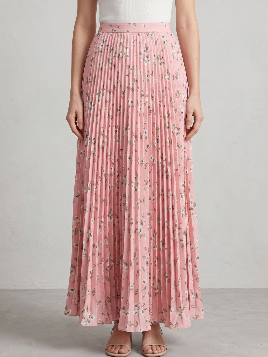StyleCast x Revolte Women Floral Maxi Flared Skirt - view 1