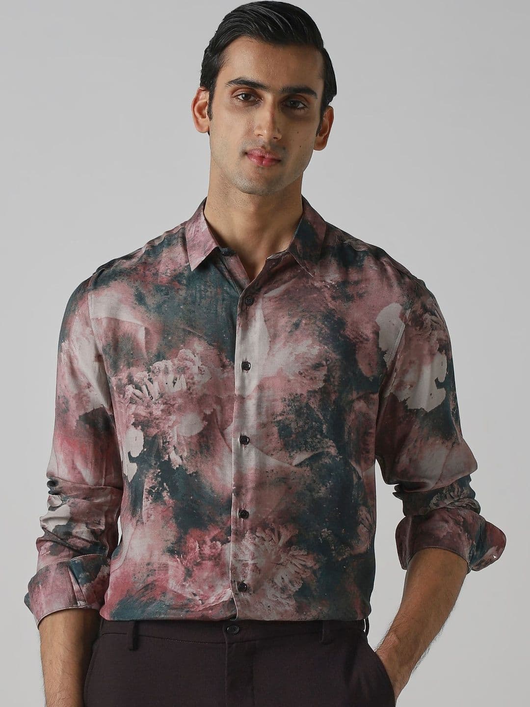 Mufti Men Slim Fit Printed Casual Shirt - view 1