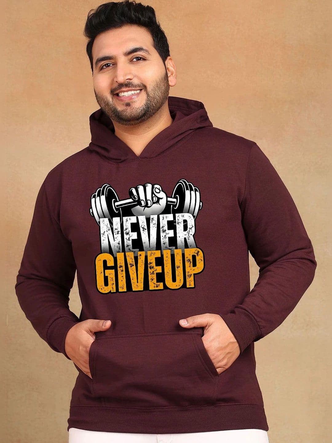 Moda Rapido Men Printed Hooded Sweatshirt - view 1