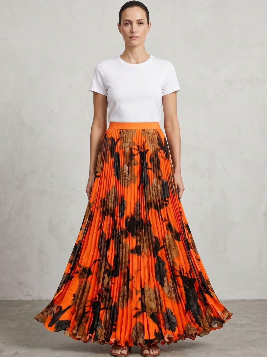 StyleCast x Revolte Women Floral Maxi Flared Skirt - view 1