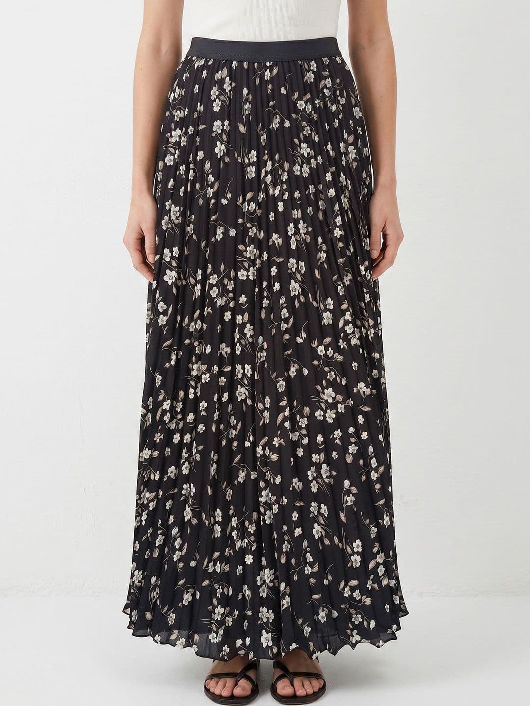 StyleCast x Revolte Women Floral Maxi Flared Skirt - view 1