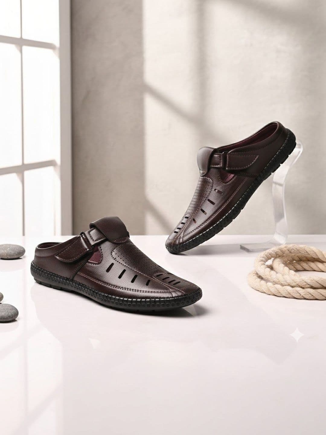 HERE&NOW Men Shoe-Style Sandals - view 1