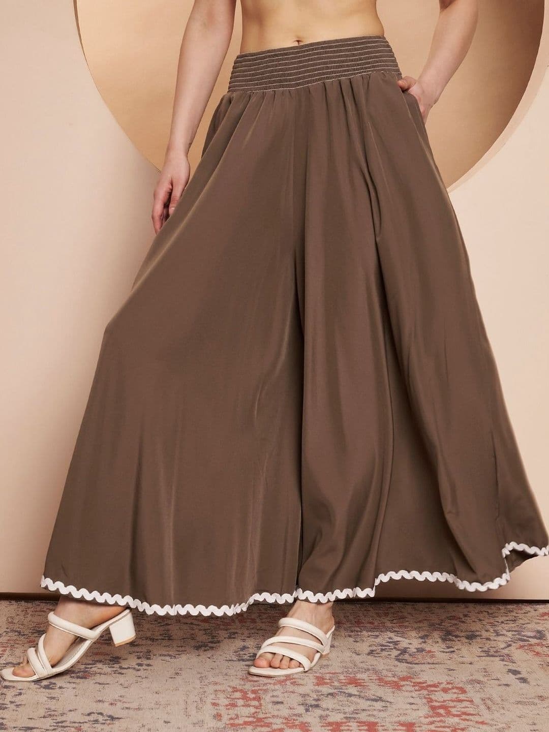 LookShine Women Flared Palazzos - view 1