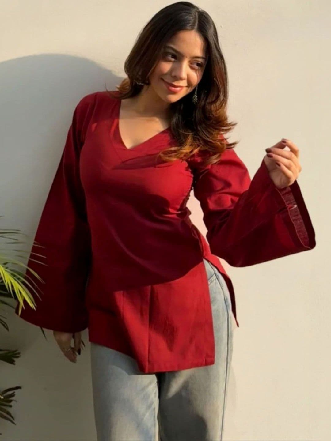 Pjyot by surhi Women Flared Sleeves Kurta - view 1