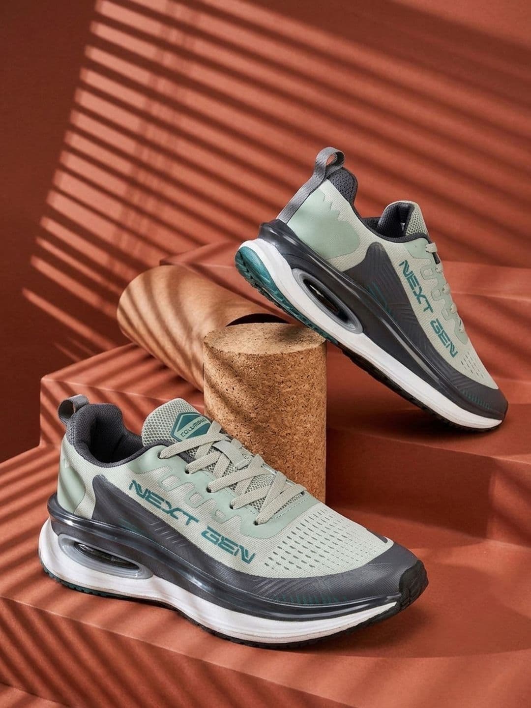 Columbus Men Mesh Running Non-Marking Shoes - view 1