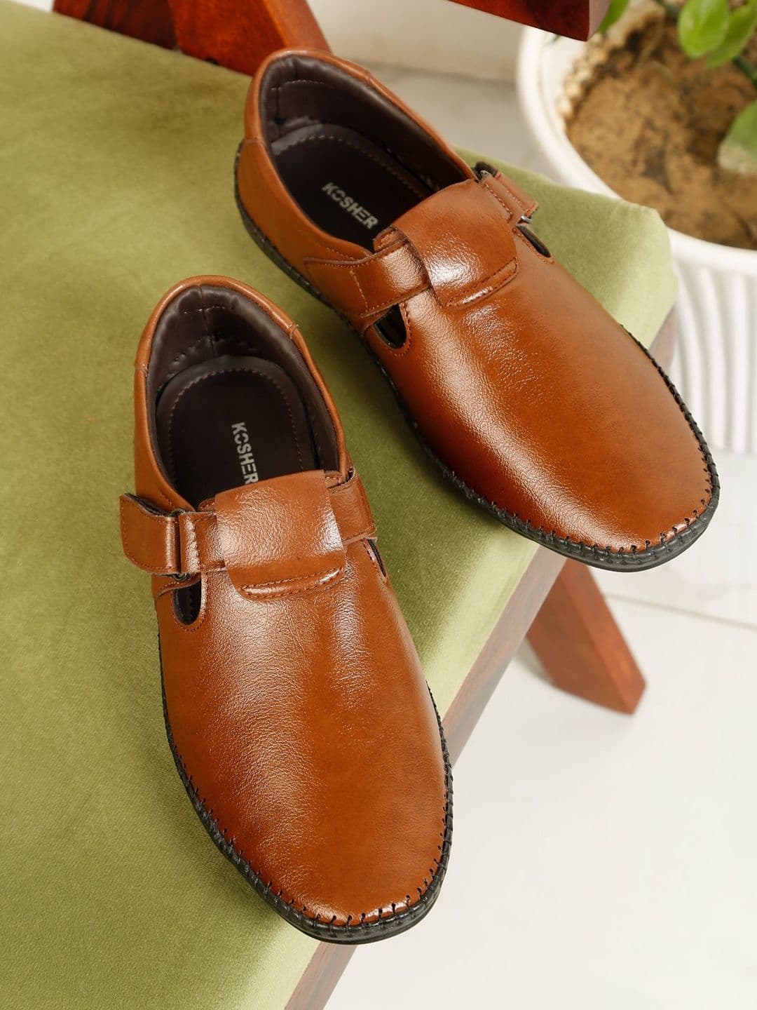 Kosher Men Shoe-Style Sandals - view 1