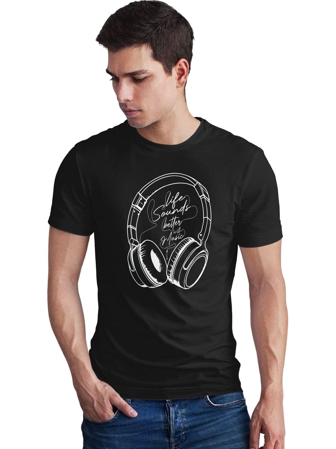 Seekbuylove Men Printed Bio Finish T-shirt - view 1