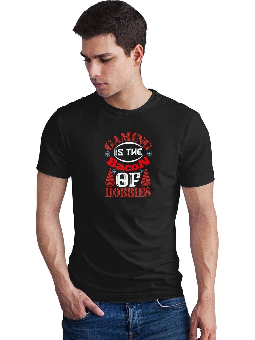 Seekbuylove Men Typography Printed Bio Finish T-shirt - view 1