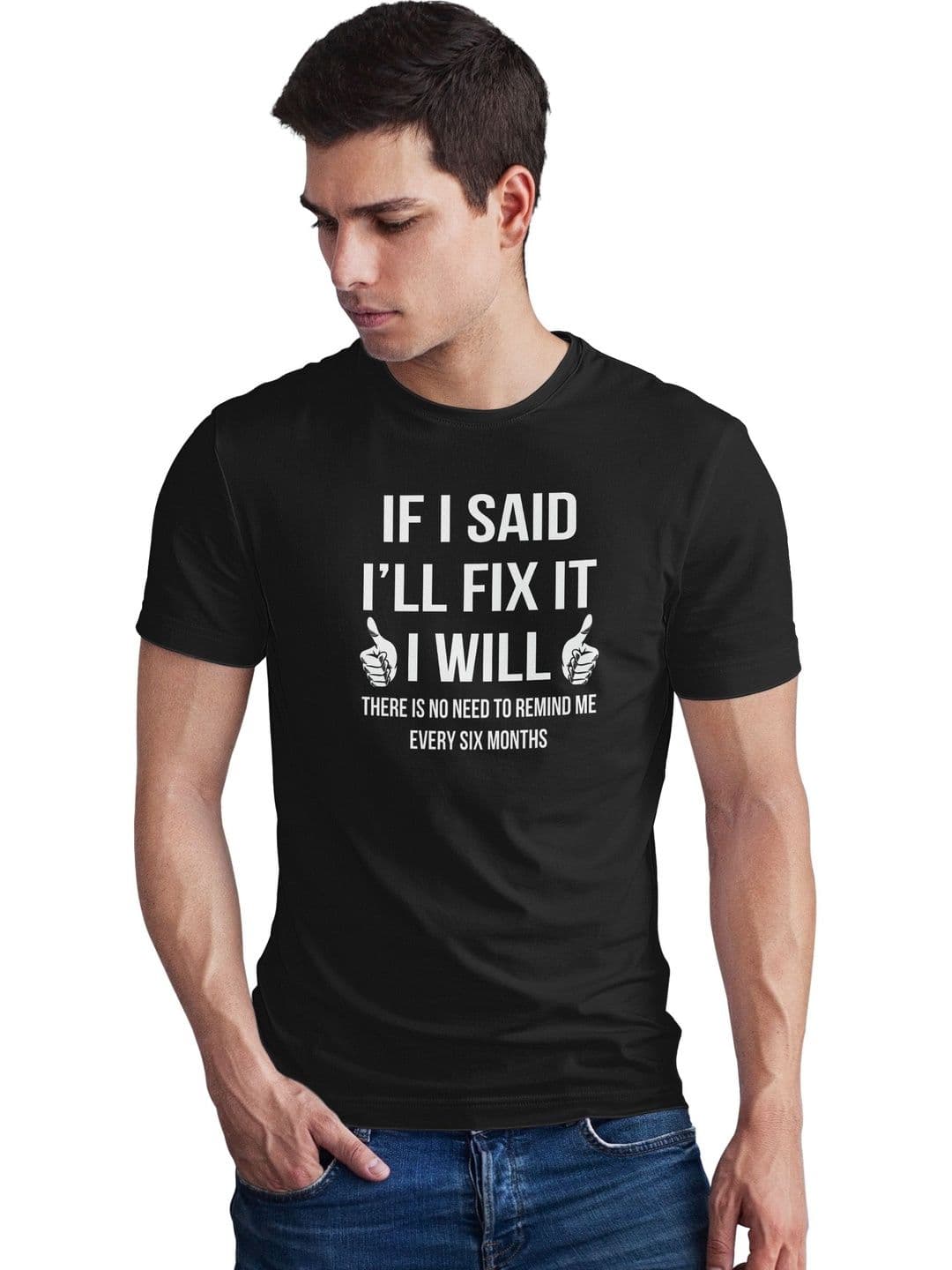 Seekbuylove Men Typography Printed Bio Finish T-shirt - view 1
