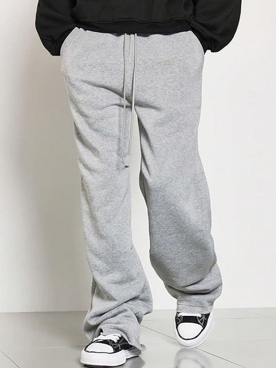 Klowvila Fashion Men Loose Fit High-Rise Trousers - view 1