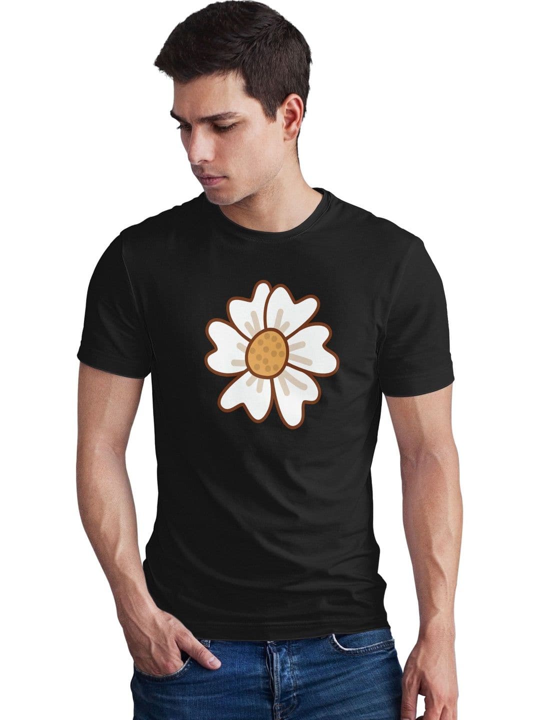 Seekbuylove Men Floral Printed Bio Finish T-shirt - view 1