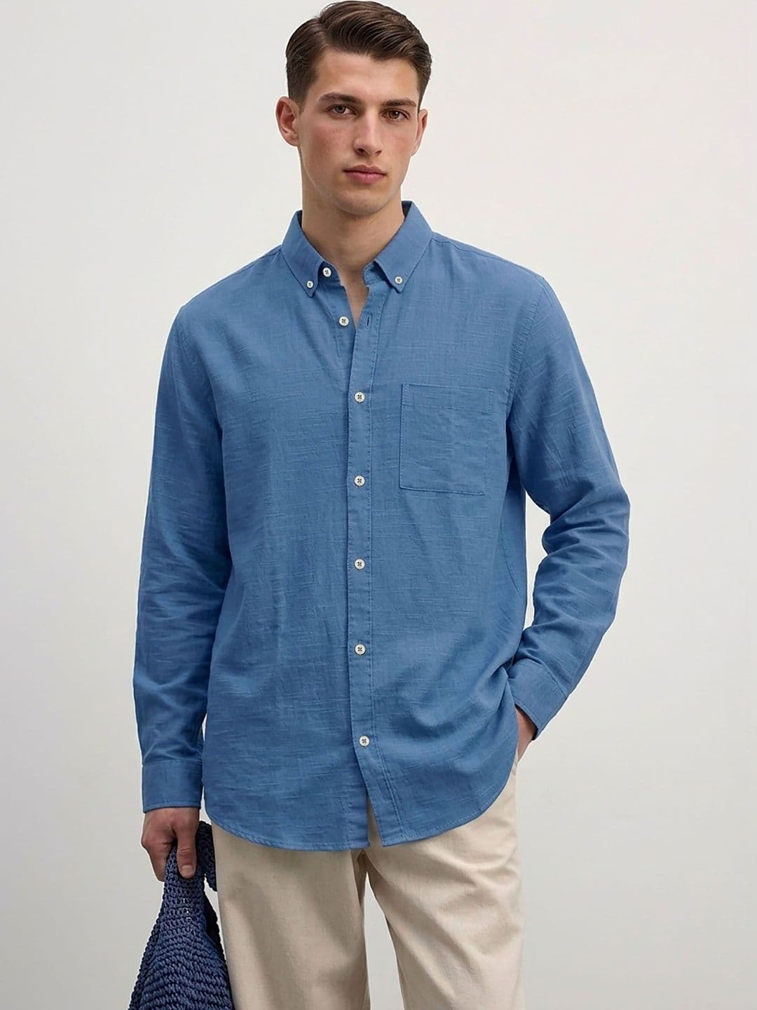 MISCHIEF MONKEY Men Classic Casual Shirt - view 1