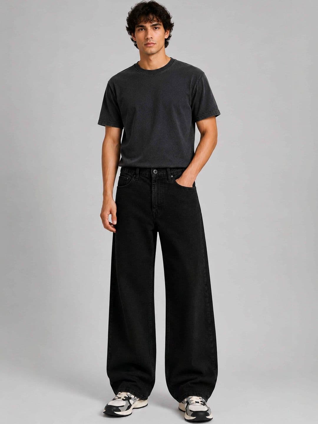 W.T.F - Witnessing True Fashion Men Comfort Regular Fit Mid-Rise Jeans - view 1