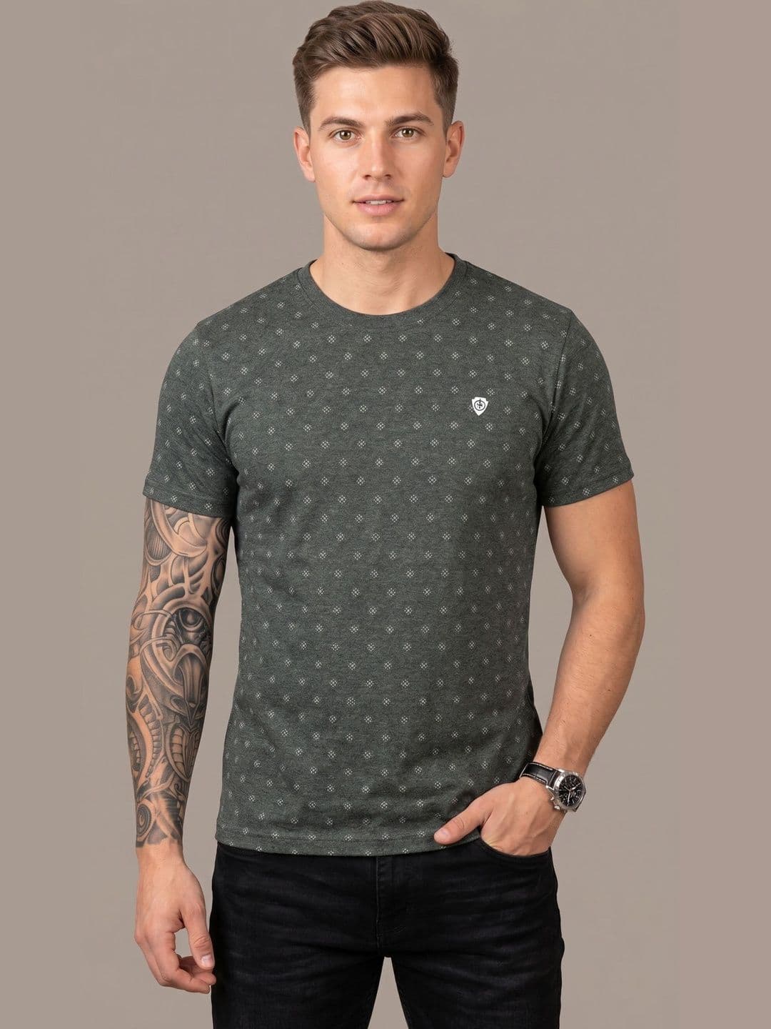 Moda Rapido Men Printed T-shirt - view 1