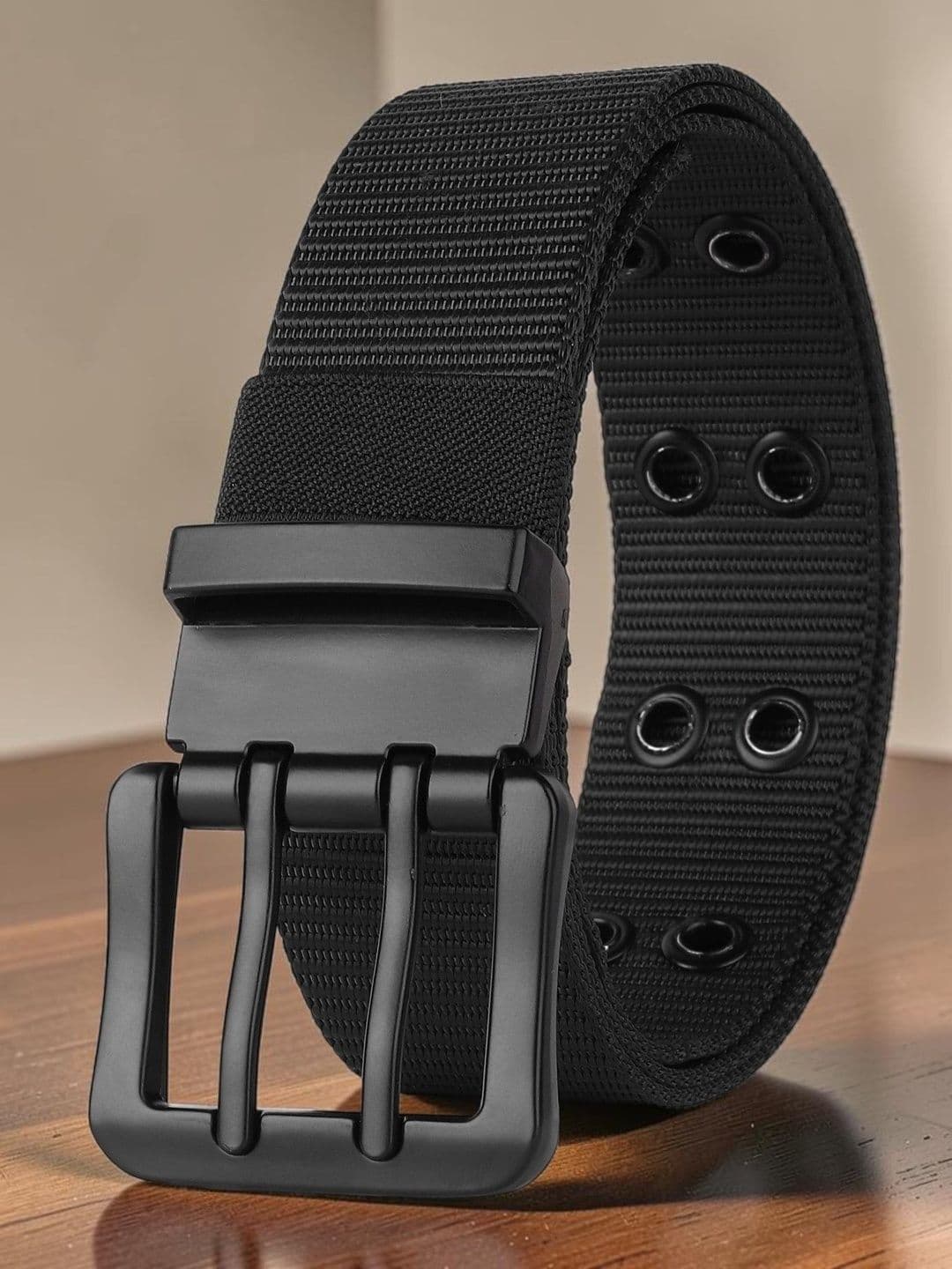 Roadster Men Textured Belt - view 1