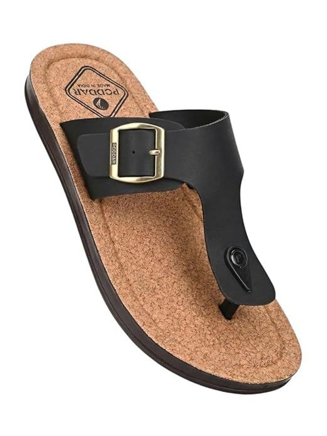 Poddar Men Open Toe Flats with Buckles - view 1