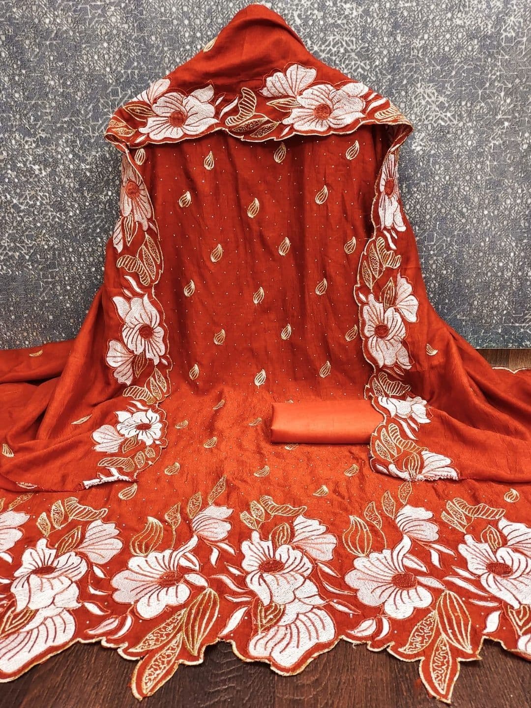F 13 STUDIO Unstitched Dress Material - view 1
