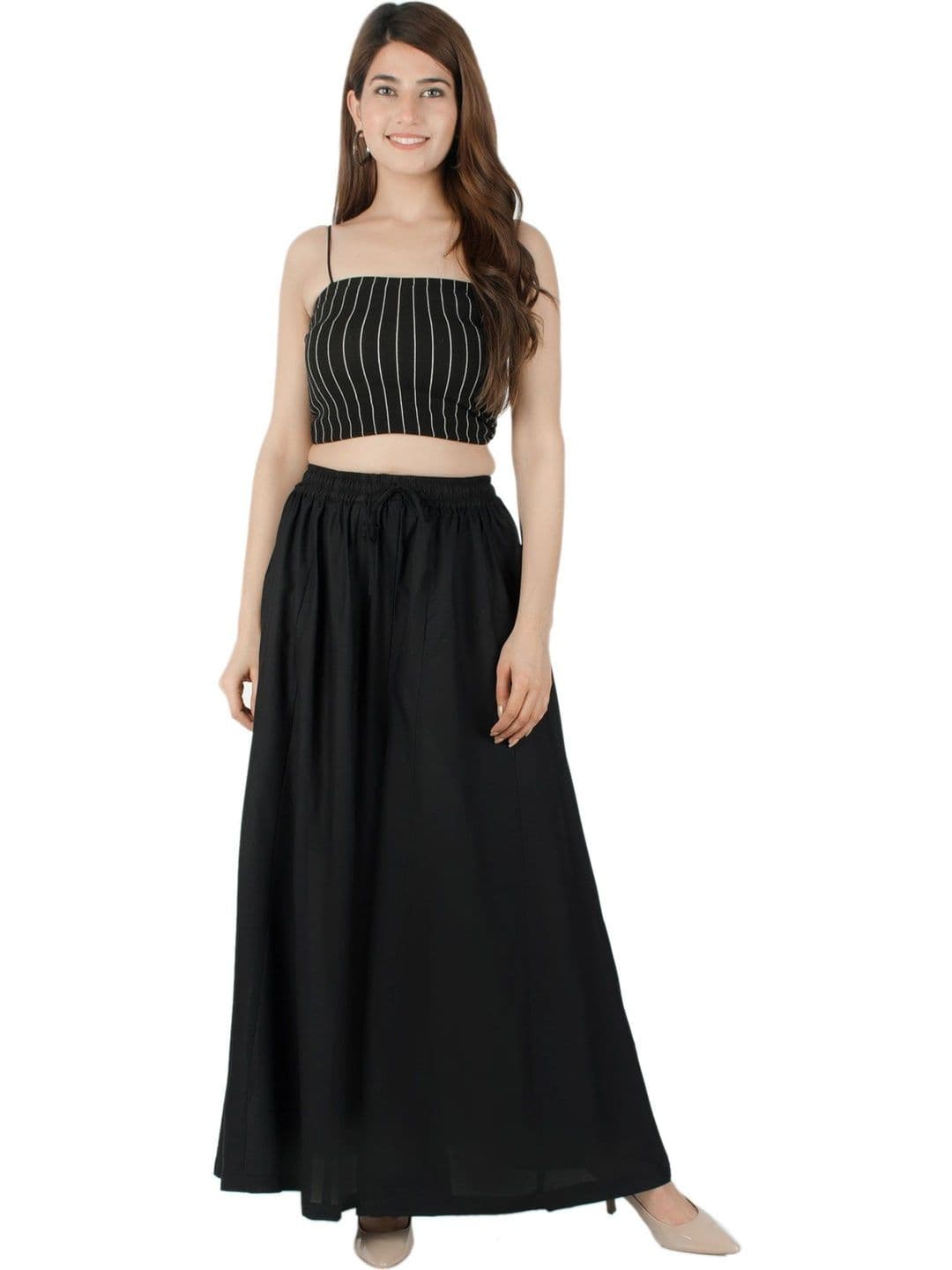 Rajvila Women Flared Handloom Ethnic Palazzos - view 1