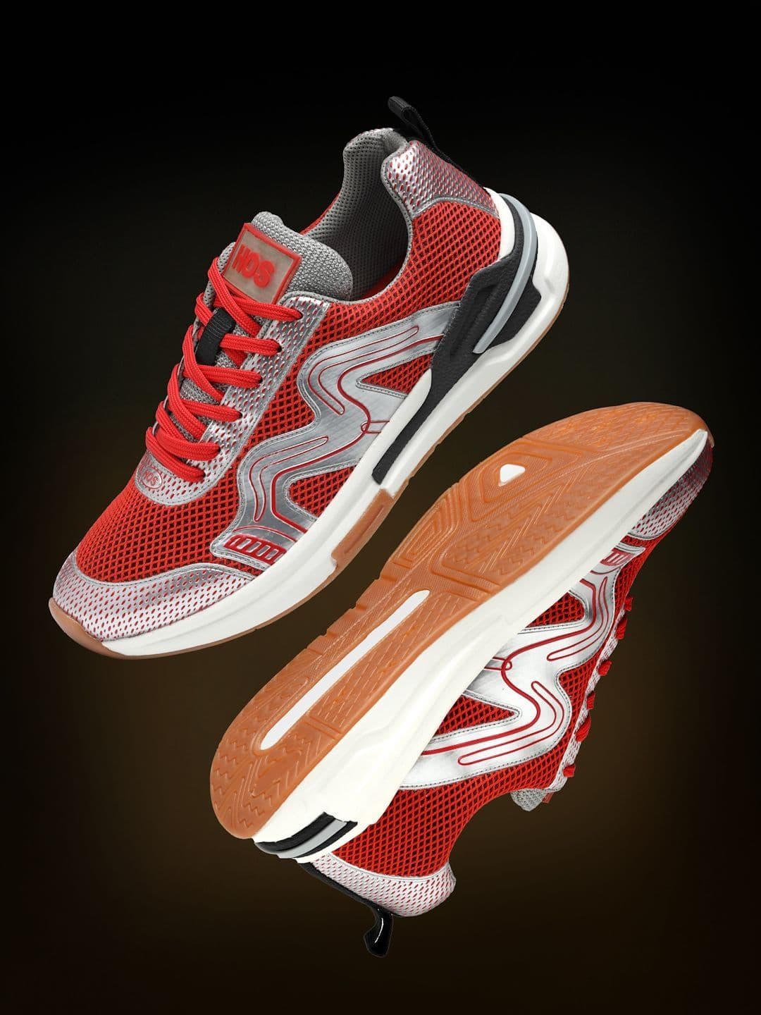 HOS Men Mesh Training or Gym Non-Marking Shoes - view 1